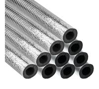 Mousse Isolante Pour Tubes - Tube Adhésif Prédécoupé De 10 Pièces, Boîtier Isolant Thermique Extérieur, Manchon De Protection Pour Tuyaux Pour Systèmes De Chauffage Et De Refroidissement | Pour Le