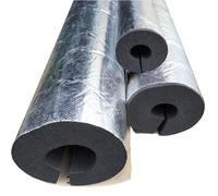 Mousse Isolante Thermique Auto-adhésif avec Feuille D'aluminium, Revêtement Imperméable, Antigel, Ignifuge, Épaisseur 30mm, Longueur 95cm