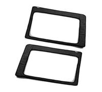 Mousse Isolation Phonique Tapis Pour J&eep Pour Wrangler JK 2012-2017 Kit D'isolation Thermique Phonique Toit Rigide Voiture(Black 4 Door Rear Window Black)