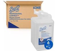 Mousse lavante luxury antiseptique 1 Litres x 2 Colis de 6 Kimberly Clark 1 G