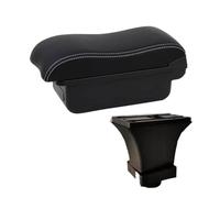 Mousse mémoire Pad Box Pour Grand Pour C4 Pour Picasso : Boîte de rangement pour accoudoir console centrale avec port USB, porte-gobelets et cendrier
