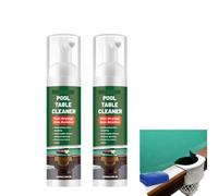 Mousse nettoyante à séchage rapide feutre billard, spray détachant (2PCS) | Rénovateur de tapis de billard, brume nettoyante pour boules et queues de billard, mousse antistatique l'entretien surfaces