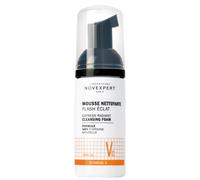 Mousse nettoyante flash eclat femme Novexpert 150 ml Blanc 150 mL