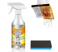 Mousse nettoyante for cuisine, spray nettoyant for cuisine, dégraissant puissant for cuisine, plaques de cuisson domestiques, hottes de cuisinière, saleté et graisse(1 Pcs)