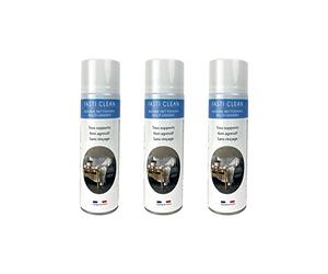 Mousse nettoyante Multi-Usage - Multi-Support : Nettoyant pour inox, jantes, moquette, plastiques d'intérieur de voiture, PVC, tableau blanc. Bombe 500ml