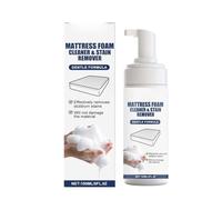 Mousse nettoyante multi-usages pour tissus, puissante mousse nettoyante à sec pour matelas, nettoyage doux, sans frotter, convient aux canapés, tapis, rideaux, matelas et fauteuils.