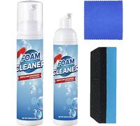 Mousse nettoyante multi-usages, spray de mousse nettoyante à bulles, nettoyant moussant pour salles de bains et cuisines, puissant pour enlever les taches d'huile lourde, 100 ml (1 pièce)