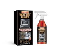 Mousse nettoyante pour four, hotte four grill, détachant spécial dégraissage des odeurs, pour inox verre fonte céramique nettoyant cuisine