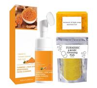 Mousse Nettoyante Pour Le Visage | 50 Pièces Purifiantes Et Nutritives - Disques Nettoyants Naturels Pour Le Visage Et Savon - Pour Voyage Maison Dortoir Voyages Affaires Femmes Dames Mère