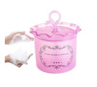 Mousse nettoyante pour le visage - Outil de nettoyage manuel pour le visage - Outil de nettoyage du visage portable pour un usage domestique, voyage d'affaires, voyage