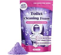 Mousse nettoyante pour toilettes à action instantanée, nettoyant en poudre moussante pour l'élimination des taches et du calcaire, nettoyant pour toilettes en mousse pétillante sans contact (1 Pcs)