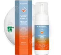 Mousse Nettoyante Visage Vitamine C 150ml BIO | Peaux Sensibles | Hydratante, Illuminante, Apaisante | Avec Acide Hyaluronique, Aloe Vera, Magnolia et Lotus | Certification AIAB Nickel Tested | Italie