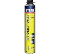 MOUSSE PISTOLET AUTOMATIQUE STYRO 753 ML.750 XPS/EPS POUR COLLAGE