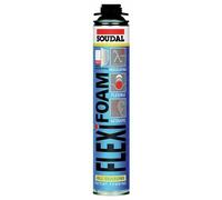 Mousse PU expansive Flexifoam Gun-Vis pistolable SOUDAL