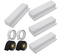 Mousse Pour Climatiseur,Remplisseur d'espace isolant à enveloppement intégral - Kit Joint Mousse Fenêtre Climatiseur,Pour la maison, le bureau, l'hôtel, appartement, chambre et salon