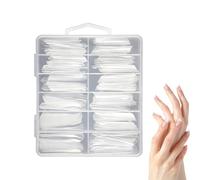 Mousse pour extensions d'ongles | Transparente assortie incassable | Mousse à ongles - Pour professionnel, débutant, maman, petite amie, salon à domicile, studio, usage quotidien