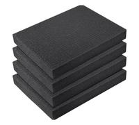 Mousse Prédécoupée Cube, 4PCS Pour Mallette et Valise de Transport Rigide, Organisateurs d'outils (405x305x25mm)