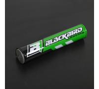 Mousse Protection Barre Guidon Blackbird Racing Vert Pour Moto Quad Atv Enduro Cross