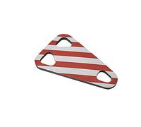 Mousse protection velo pour porte velo rouge/blanc