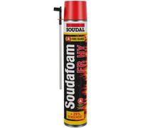 Mousse PU Soudafoam FR HY manuelle coupe-feu 750 ml SOUDAL 146752