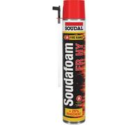 Mousse PU Soudafoam FR HY manuelle coupe-feu 750ml - SOUDAL - 146752