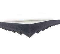 Mousse pyramide de type type Y 100 x 100 x 3 mousse acoustique pour une isolation acoustique efficace