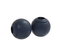 Mousse superposition de barre HMS FR01 (x2) Noir 70 mm Unisex