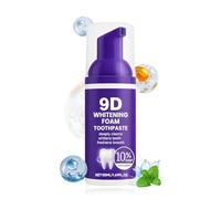 Mousse Toothpaste - 50ml Brightening Deep Cleaning Foam, Mouth Wash Breath, Gentle Whitening, Foam Toothpaste for Adult, Home, Travel Use, Morning, Night Routine, Workplace