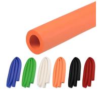 Mousse Tube ID 25/28/32 mm Antidérapant Isolation Tuyaux pour Gym Équipement 1.0 m Manchon De Protection Pour Tuyaux D'air Conditionné OD 35 38 44 mm Flexible Mousse Poignée Tube(Rouge,25mmID x 35mmOD