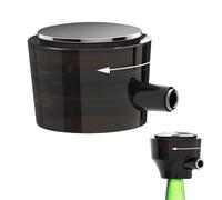 Mousseur à bière électrique pour faire mousser les boissons - Appareil pour créer de la mousse dans des canettes | Pour pique-nique, camping, patio, porche, jardin, pelouse, fêtes et utilisation
