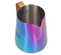 Mousseur à lait, 380ml, pichet en acier inoxydable, bec verseur aigle, pour latte, multifonction, cuve à vapeur