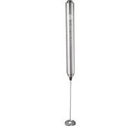 Macom Mousseur à lait Just Kitchen 863 – à piles, acier inoxydable, argent