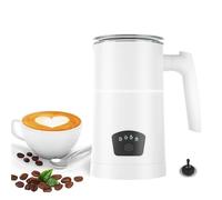Mousseur À Lait Automatique Cuiseur À Lait Électrique 4 En 1 Machine À Mousse Chaude Ou Froide 1 Min De Mousse Rapide Chauffe-lait De 11,8 Oz/350 Ml Mousseur Pour Latte, Cappuccino Arrêt Automatique
