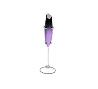 Mousseur à lait, avec support, violet et noir, AD 4499