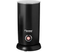 Mousseur à lait Bestron AMF8050 - Noir Aluminium - 550 W - Contenance 300 ml - Fonction rotation à 360 degrés