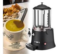 Mousseur à lait, chocolatière commerciale avec robinet pour chauffer le chocolat, le café et le lait - Idéal pour les cafés, restaurants et événements