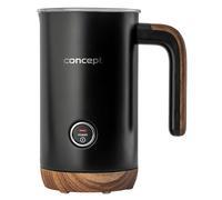 Concept Nordic NM4101 Mousseur à lait 500W 3 modes 2 fouets interchangeables Acier inoxydable noir