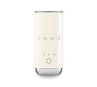 Smeg MFF02CREU Mousseur et réchauffeur de lait Automatique Chrome, Crème