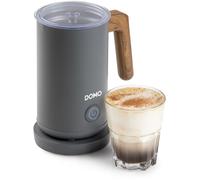 Mousseur à lait - DOMO - DO745MF - 500 W - 150 ml - Socle 360° - Gris/Bois