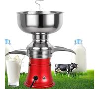 Mousseur à lait, écrémeur électrique pour lait frais, 50 l/h, haute efficacité, transforme le lait entier en lait écrémé, idéal pour la transformation du lait de chèvre et de vache