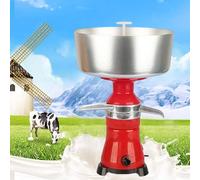 Mousseur à lait, écrémeuse électrique, écumoire centrifuge en acier inoxydable pour lait frais de vache, de brebis et de chèvre, machine à beurre