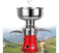 Mousseur à lait, écrémeuse électrique pour lait de vache frais, capacité de traitement de 50 l/h avec cuve de 8 l, idéal pour les agriculteurs et la production laitière.