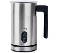 Mousseur à lait électrique, 0,24 litre, 3 fonctions, 500 W, température 65 ° C, sans BPA, acier inoxydable, gris. MLK8_H.Koenig