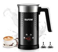 Mousseur à Lait Electrique 4 en 1 - Mousseurs à lait Automatiques Grande Capacité 300 ml Silencieux Pour mousse de Lait Chaude et Froide Chocolat Chaud Latte Cappuccino Macchiato