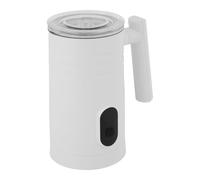 Mousseur à lait électrique - 400 W - 350 ml - Mousse de lait chaude et froide - Avec arrêt automatique - Revêtement antiadhésif - Pour mousse froide, matcha, cacao et latte macchiato (blanc)