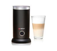 alpina Mousseur Lait - Milk Frother 230 V/450 W - Chauffe Lait Électrique 3 en 1-300 ML - Mousseur Lait Électrique - Mousseur à Mousseur à Lait Électrique 65°C - Couche Anti-Agglomérante - Noir