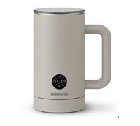 Mousseur à Lait Électrique Brabantia 4-en-1 300 ml - Mousse Chaude et Froide - Beige - BBEK1048SB