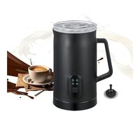 Mousseur À Lait Électrique Et Cuiseur Vapeur 4 En 1 Mousseur À Lait Et Chauffe-lait Automatique Froid/chaud Pour Préparer Des Lattes, Cafés, Cappuccinos, Chocolats Chauds 350 Ml/11,8 Oz 400 W