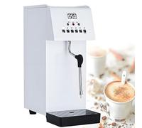 Mousseur à lait électrique et cuiseur vapeur, machine à mousse automatique avec quatre buses, chauffage rapide pour la préparation d'espresso, de thé et de dessert