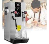 Mousseur à lait électrique et vapeur avec écran tactile LED pour latte, cappuccino et lait végétal, capacité 12 L